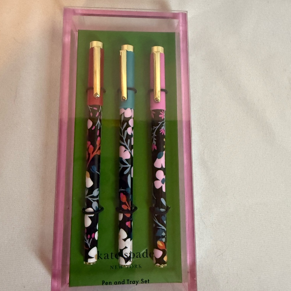 Kate Spade Floral Pen Set
